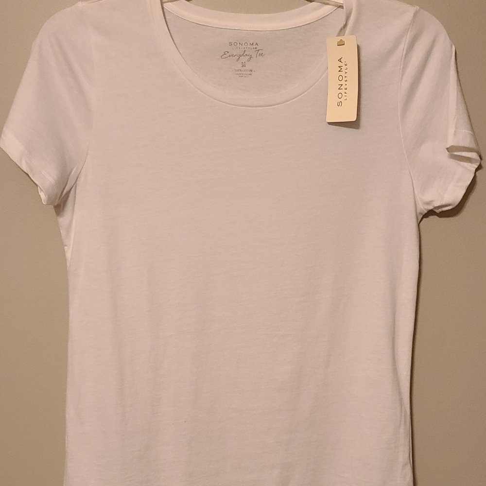 New White Sonoma T-shirt